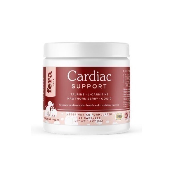 ★現貨免運【飛樂沛】美國 Fera Pets 心臟保健 CoQ10+牛磺酸寵心配方 心血管 眼睛視力 犬貓用-規格圖1