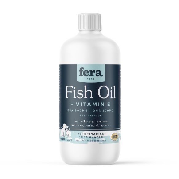 ★現貨免運【飛樂沛】美國 Fera Pets 冰島深海rTG小魚油+維他命E Omega-3 EPA DHA 犬貓用-規格圖1