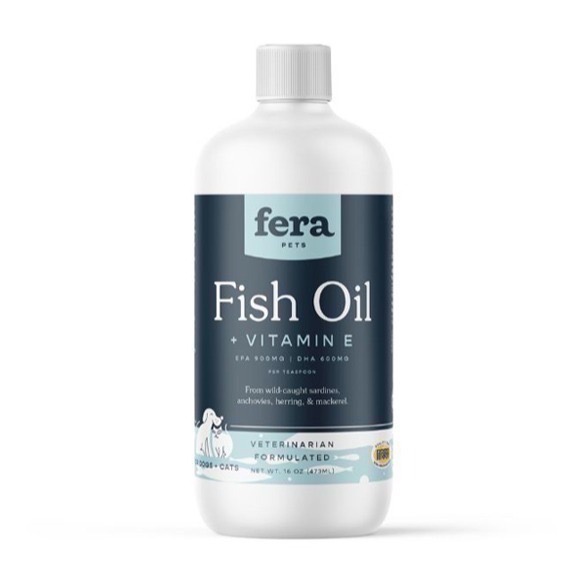 ★現貨免運【飛樂沛】美國 Fera Pets 冰島深海rTG小魚油+維他命E Omega-3 EPA DHA 犬貓用-規格圖1