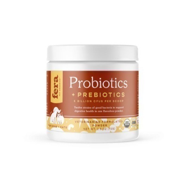 ★現貨免運【飛樂沛】美國 Fera Pets USDA Organic 有機益生菌＋益生元 消化 腸道免疫 犬貓用-規格圖1