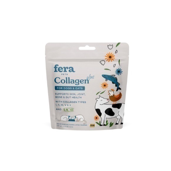★現貨免運【飛樂沛】美國 Fera Pets UC-Ⅱ® 5種膠原蛋白保健+ 關節保養 非變性二型膠原蛋白 犬貓用-規格圖1