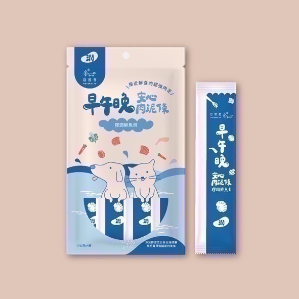 ★現貨【自然食】Natural10 早午晚安心肉泥條 犬貓零食 開封即食 膠原蛋白 助化毛 膳食纖維 寵物肉泥 寵立善-規格圖11