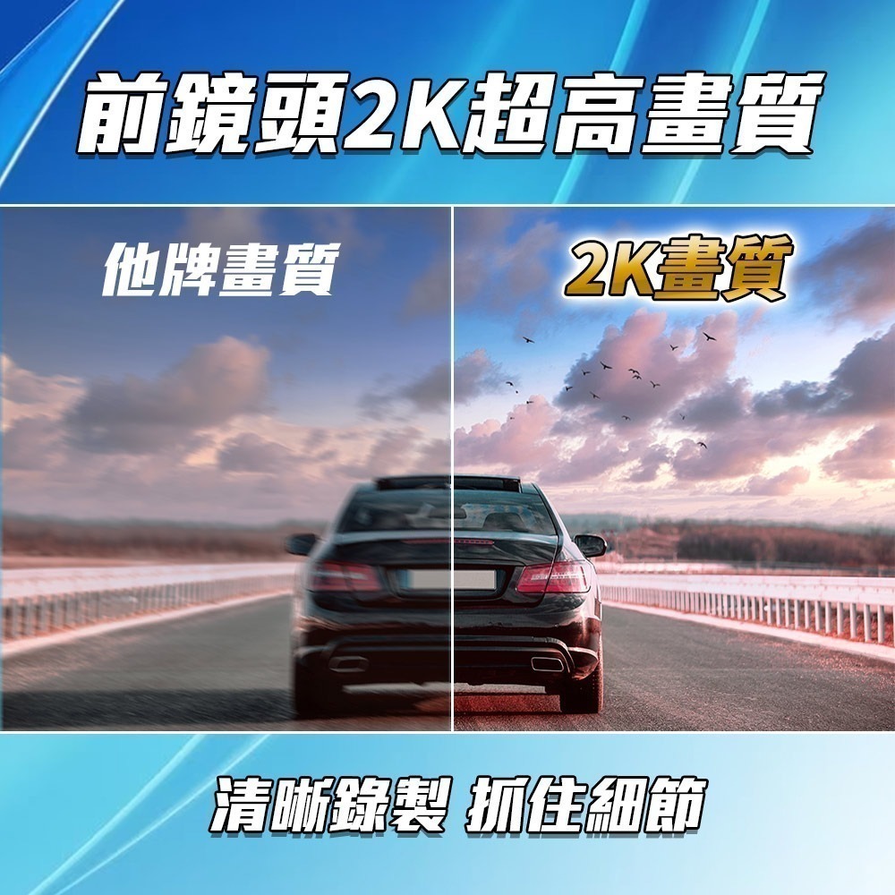 【路易視】GX8 12吋 2K GPS 行車記錄器 流媒體 電子後視鏡 (另有15米後鏡頭線可選)-細節圖2