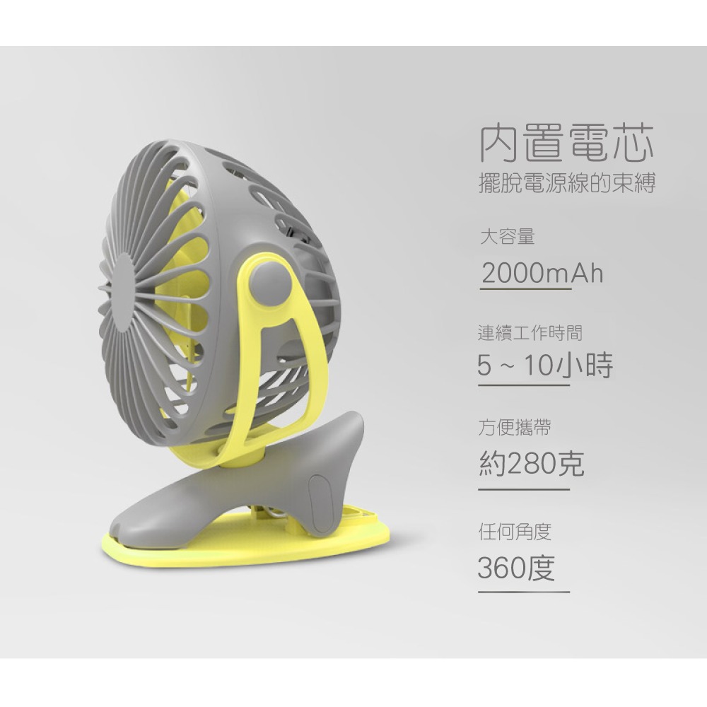 [Funlab] USB二合一犬語強力涼風扇-細節圖5