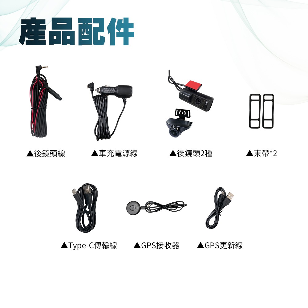 【任e行】NX3 2K 12吋 GPS 三鏡頭 行車記錄器 電子後視鏡 (前後+車內三錄影) 另有15米後鏡頭線款-細節圖9