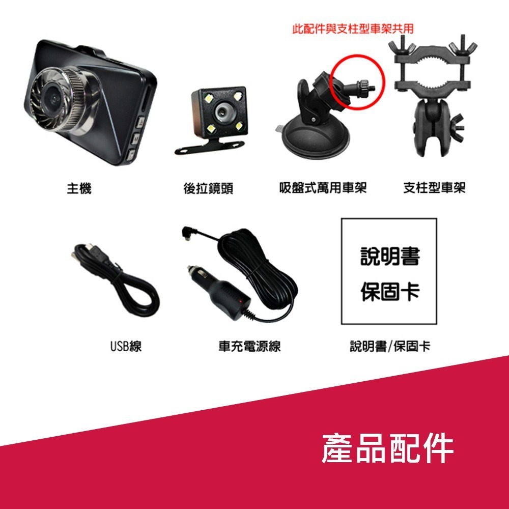【路易視】NX1 單機型 雙鏡頭行車記錄器-細節圖9