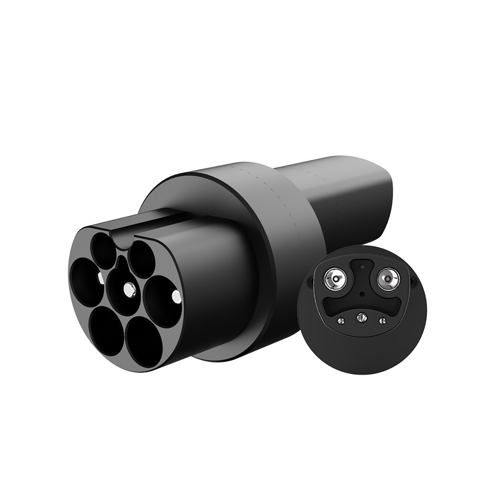 【綠行家】Type2(CCS2)充電槍 轉 特斯拉TPC(NACS) 車端插口 專用轉接頭-細節圖2