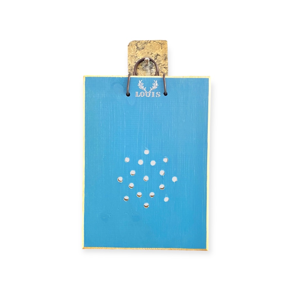 【鹿藝仕】木蠟油小板  雙面著色 鹿角蕨 上板 木植板 植栽板 原木板 圓邊處理 透氣孔-規格圖8