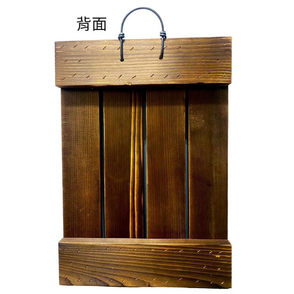 【鹿藝仕】碳化直立式棧板 鹿角蕨 木植板 碳化板-細節圖2