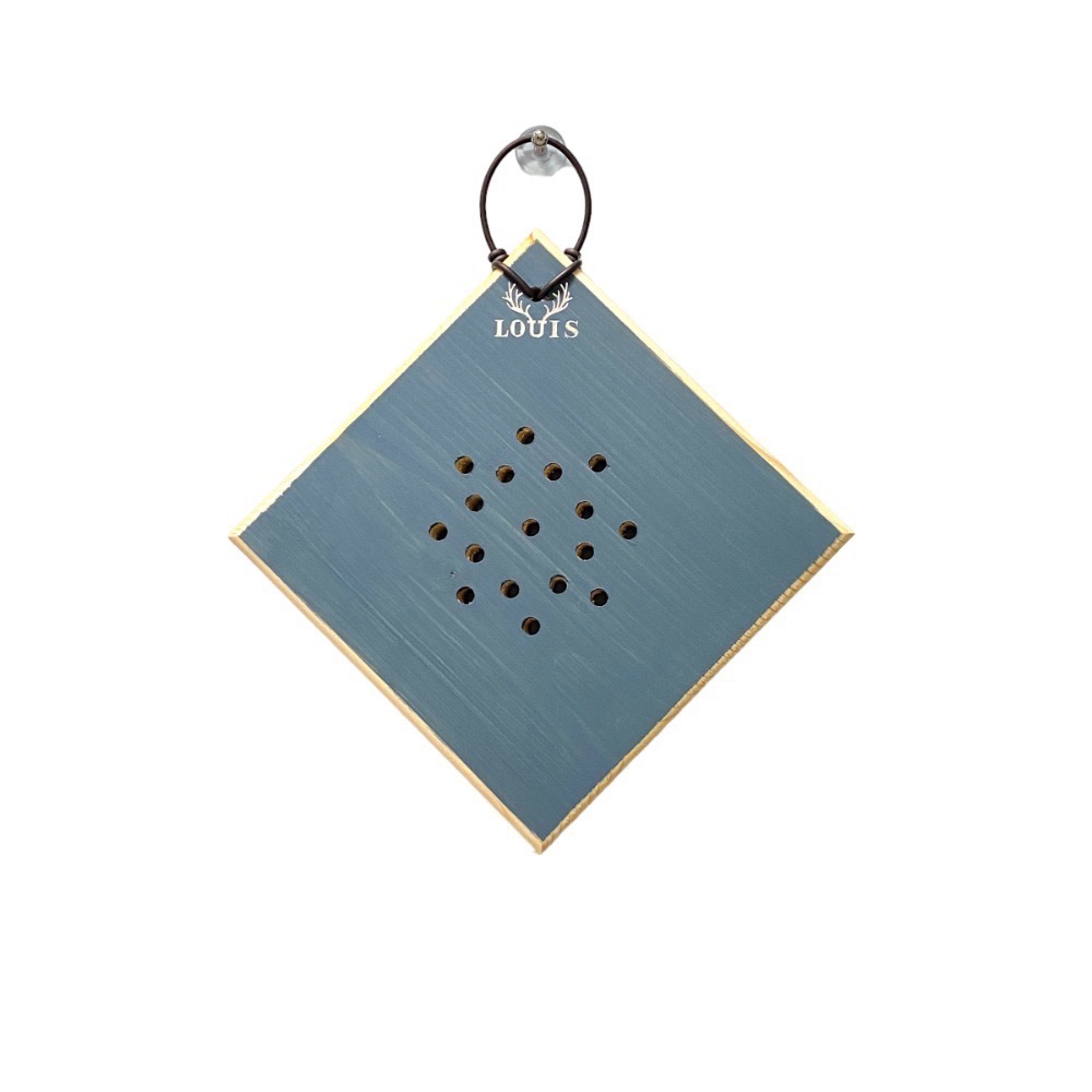 《鹿藝仕》方型蜂蠟木植板 側芽 侏儒類鹿角蕨上板 文青小品上板板材  圓邊處理+透氣孔-細節圖2