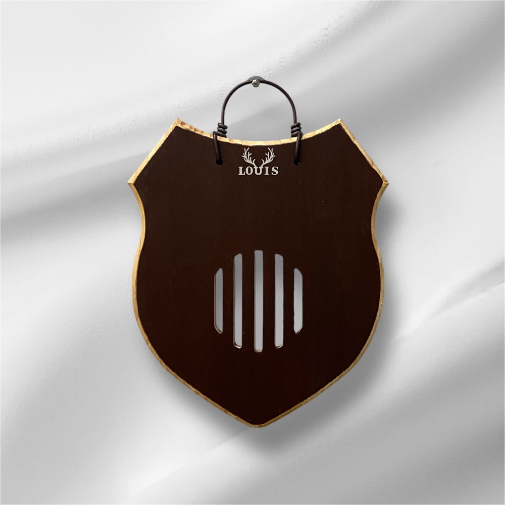 【鹿藝仕】中盾牌系列木蠟板 鹿角蕨 玉女 細菌上板 木植板 植栽板 指接板 圓邊處理 透氣孔-細節圖8