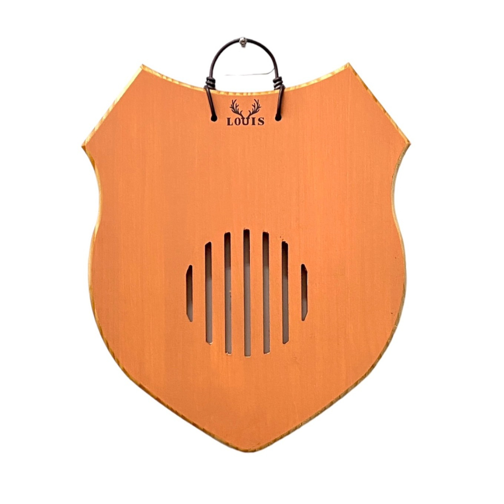 【鹿藝仕】大盾牌系列木蠟板 鹿角蕨 玉女 細菌上板 木植板 植栽板 指接板 圓邊處理 透氣孔-細節圖3