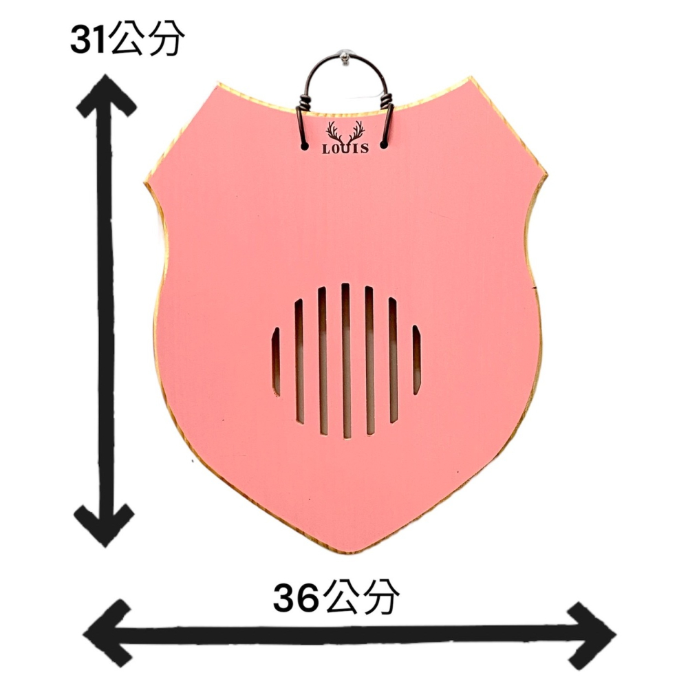 【鹿藝仕】大盾牌系列木蠟板 鹿角蕨 玉女 細菌上板 木植板 植栽板 指接板 圓邊處理 透氣孔-細節圖4