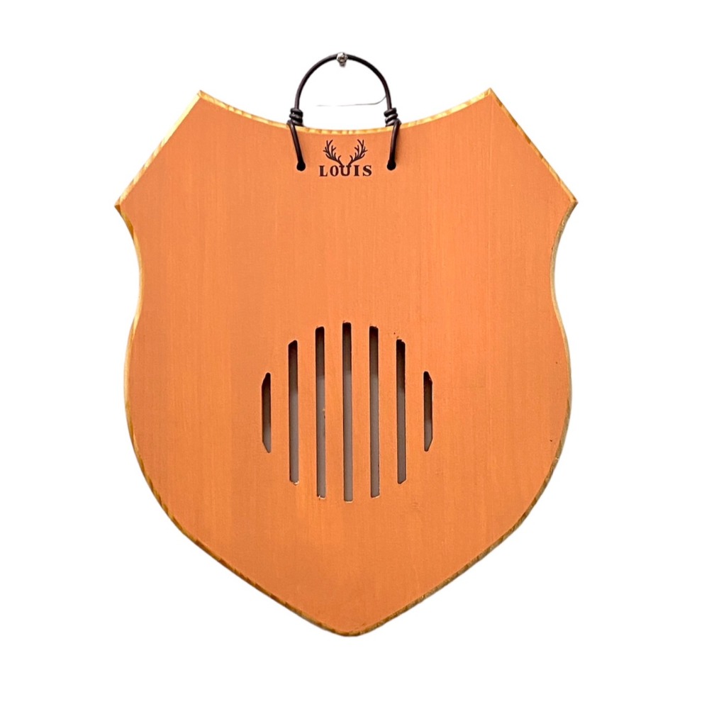 【鹿藝仕】大盾牌系列木蠟板 鹿角蕨 玉女 細菌上板 木植板 植栽板 指接板 圓邊處理 透氣孔-規格圖6