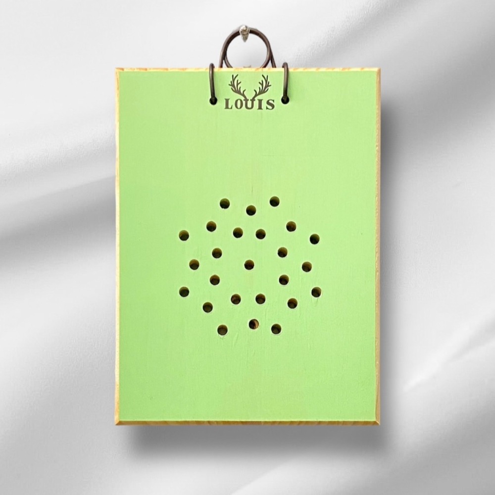 【鹿藝仕】指接板木蠟油小板  雙面著色 鹿角蕨 上板 木植板  圓邊處理 透氣孔-細節圖2