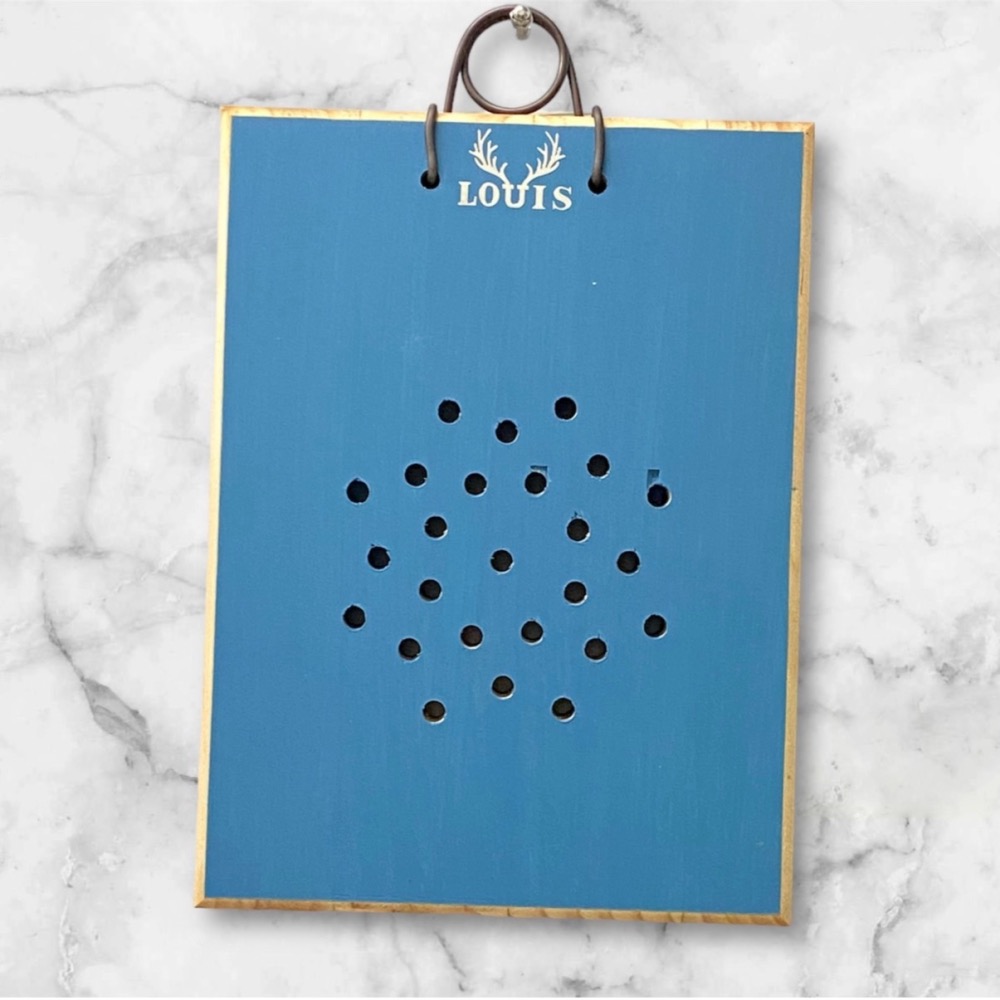 【鹿藝仕】指接板木蠟油小板  雙面著色 鹿角蕨 上板 木植板  圓邊處理 透氣孔-細節圖4