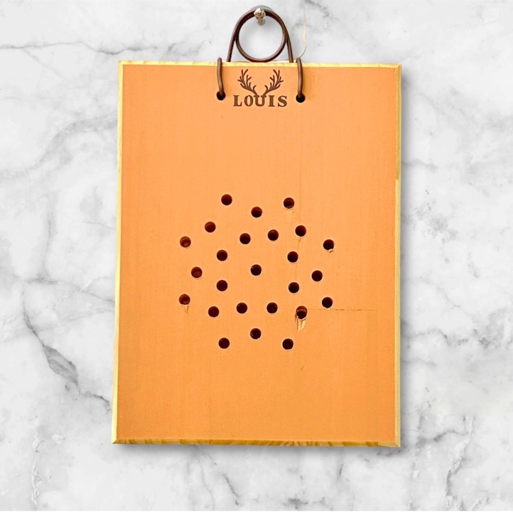 【鹿藝仕】指接板木蠟油小板  雙面著色 鹿角蕨 上板 木植板  圓邊處理 透氣孔-細節圖5