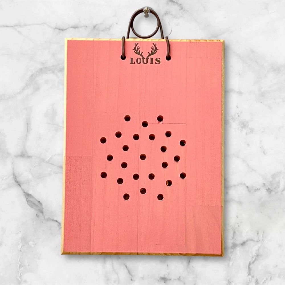 【鹿藝仕】指接板木蠟油小板  雙面著色 鹿角蕨 上板 木植板  圓邊處理 透氣孔-細節圖8