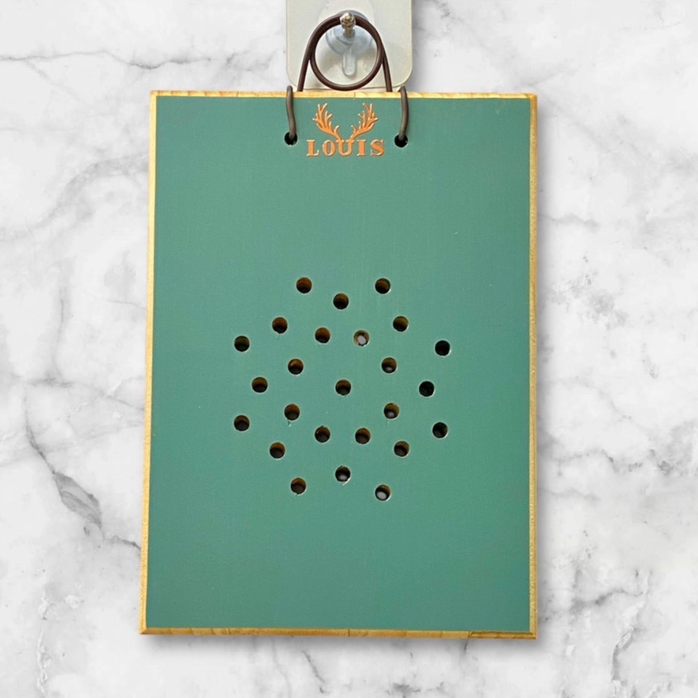 【鹿藝仕】指接板木蠟油小板  雙面著色 鹿角蕨 上板 木植板  圓邊處理 透氣孔-細節圖10