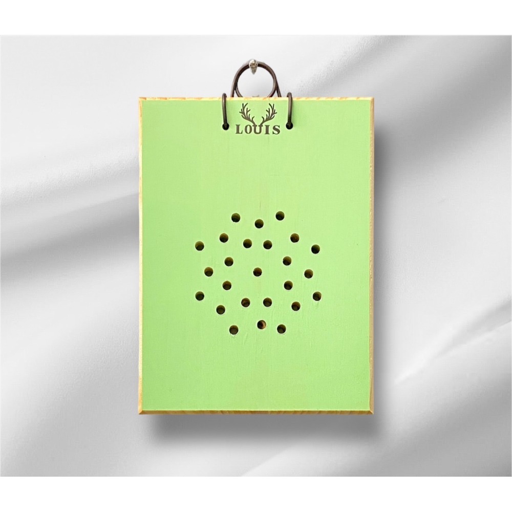 【鹿藝仕】指接板木蠟油小板  雙面著色 鹿角蕨 上板 木植板  圓邊處理 透氣孔-規格圖10