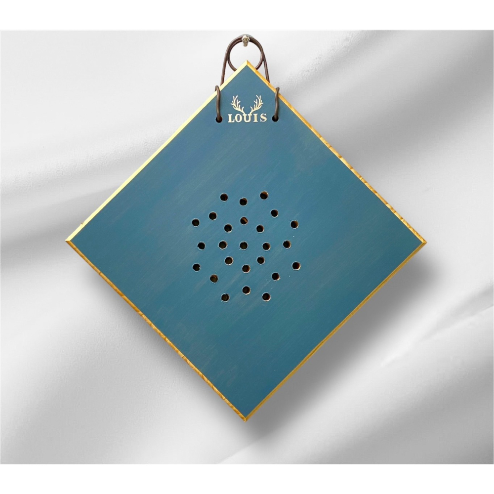 【鹿藝仕】方形蜂蠟指接板 鹿角蕨 天然蜂蠟 上板 木植板 指接板 圓邊處理 透氣孔-細節圖2