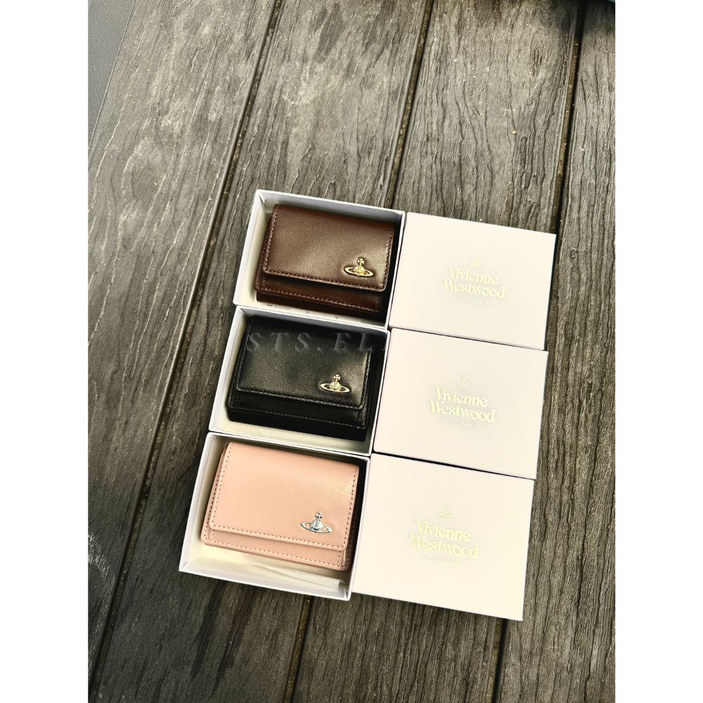 VIVIENNE WESTWOOD 牛皮錢包-細節圖2