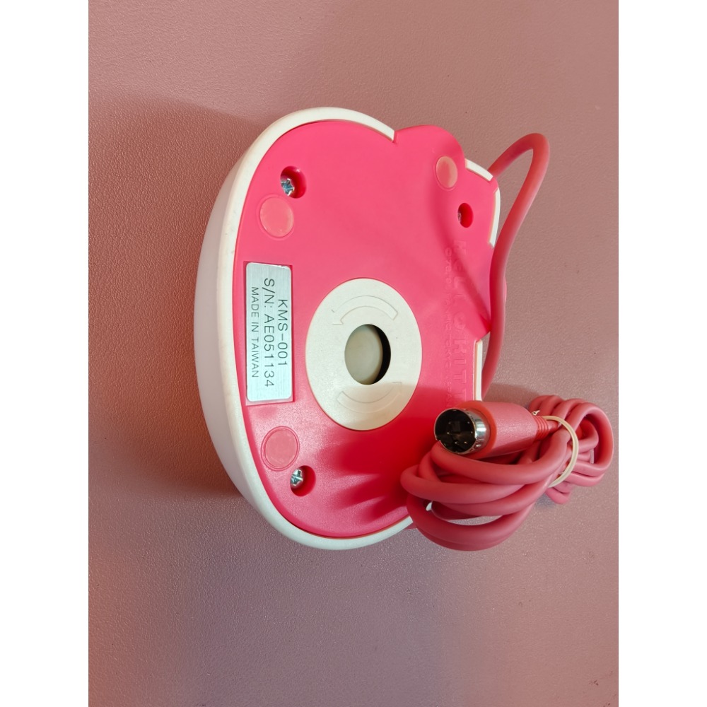 卡哇依凱蒂貓滑鼠 HELLO kitty ps2 埠 滾輪款。可使用 可收藏-細節圖2