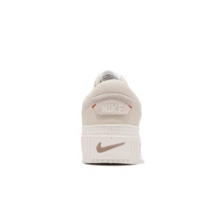 Nike 休閒鞋 Wmns Court Legacy Lift 女鞋 奶茶 奶油底 厚底 增高 皮革 DM7590-細節圖7