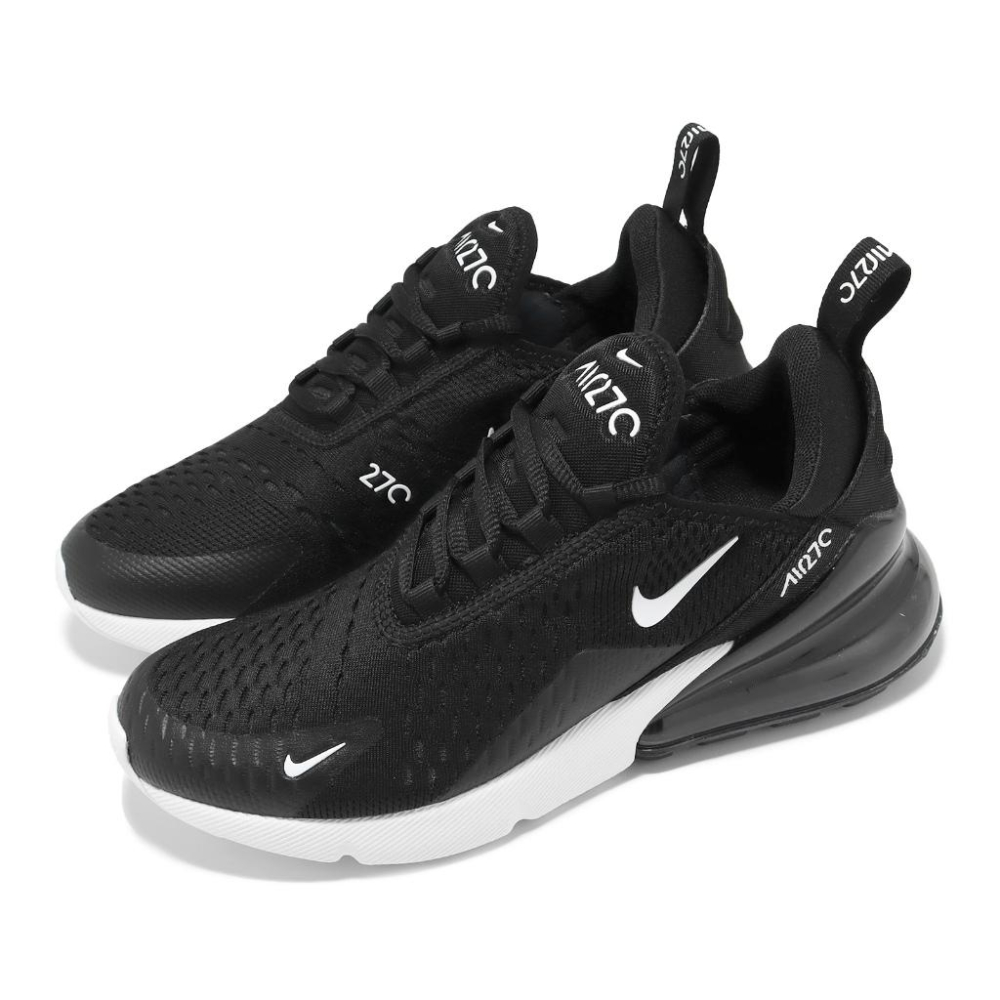 【NIKE】慢跑鞋 Wmns Air Max 270 黑 白 女鞋 大氣墊 AH6789-001-細節圖7