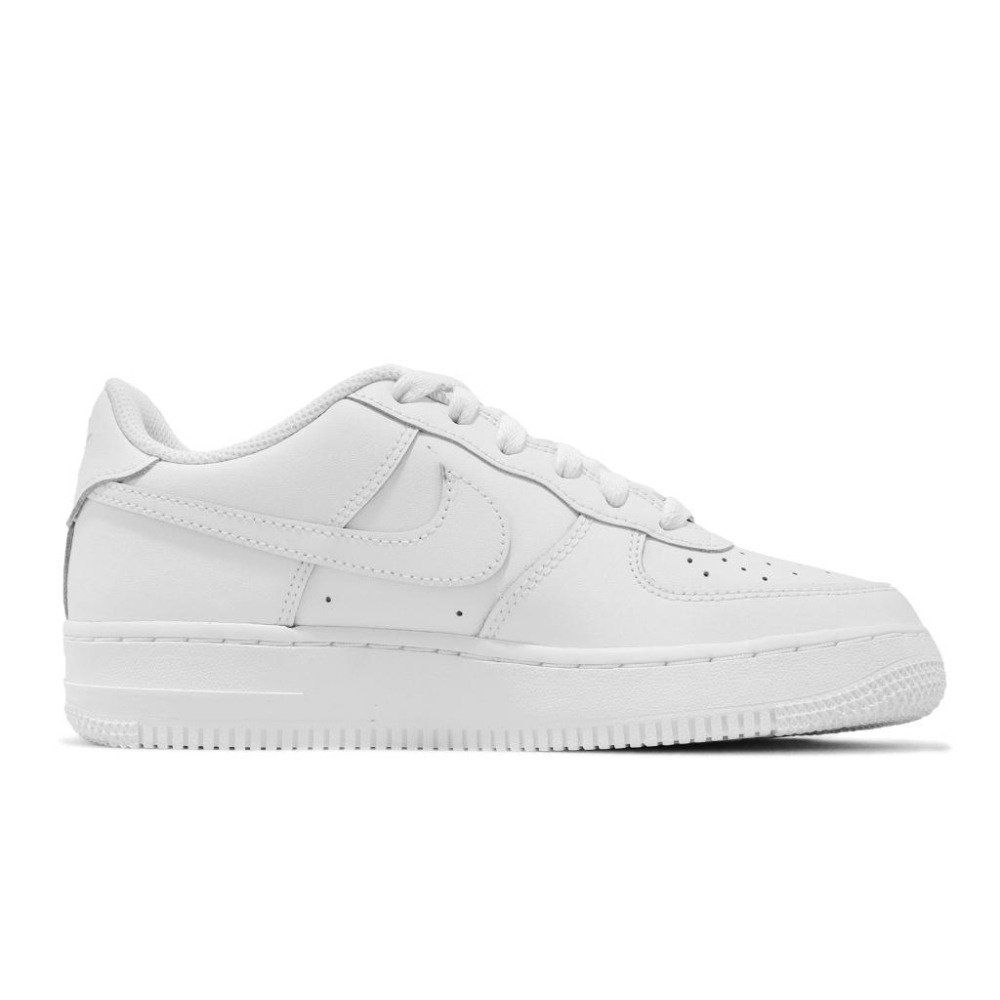 斷碼出清下殺 Nike 休閒鞋 Air Force 1 LE GS 全白 小白鞋 AF1 女鞋 DH2920-111-細節圖2