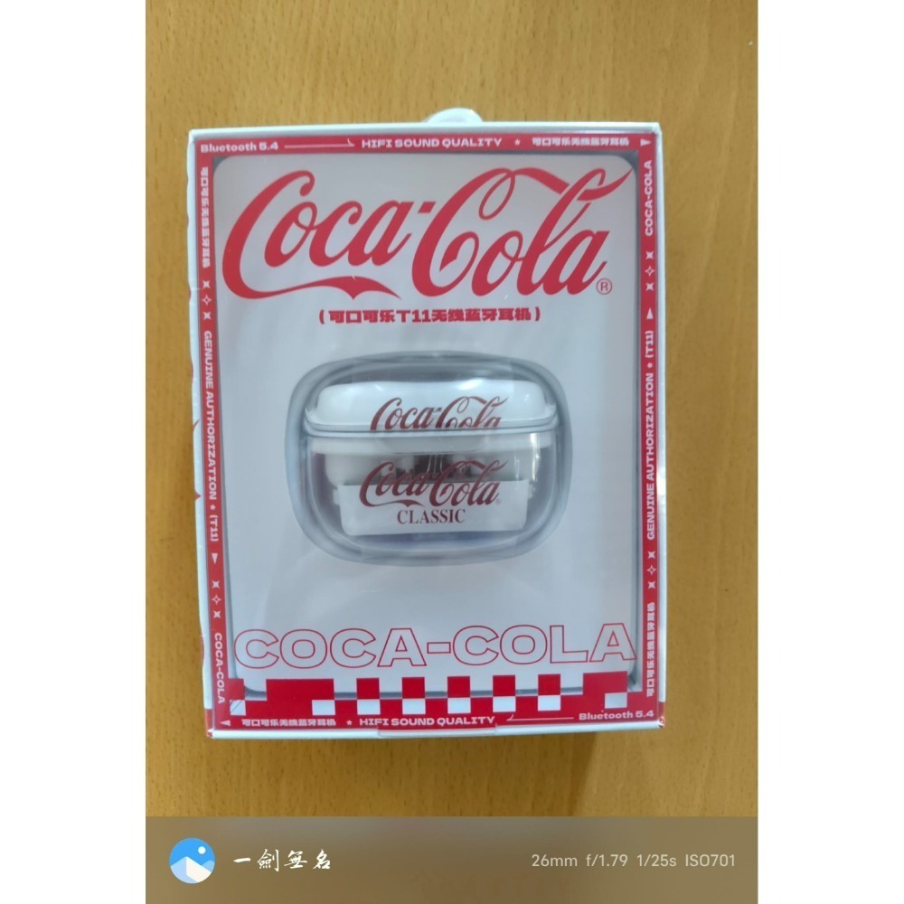 可口可樂（Coca-Cola）T11真無線藍牙耳機入耳式藍牙5.4長續航-細節圖2