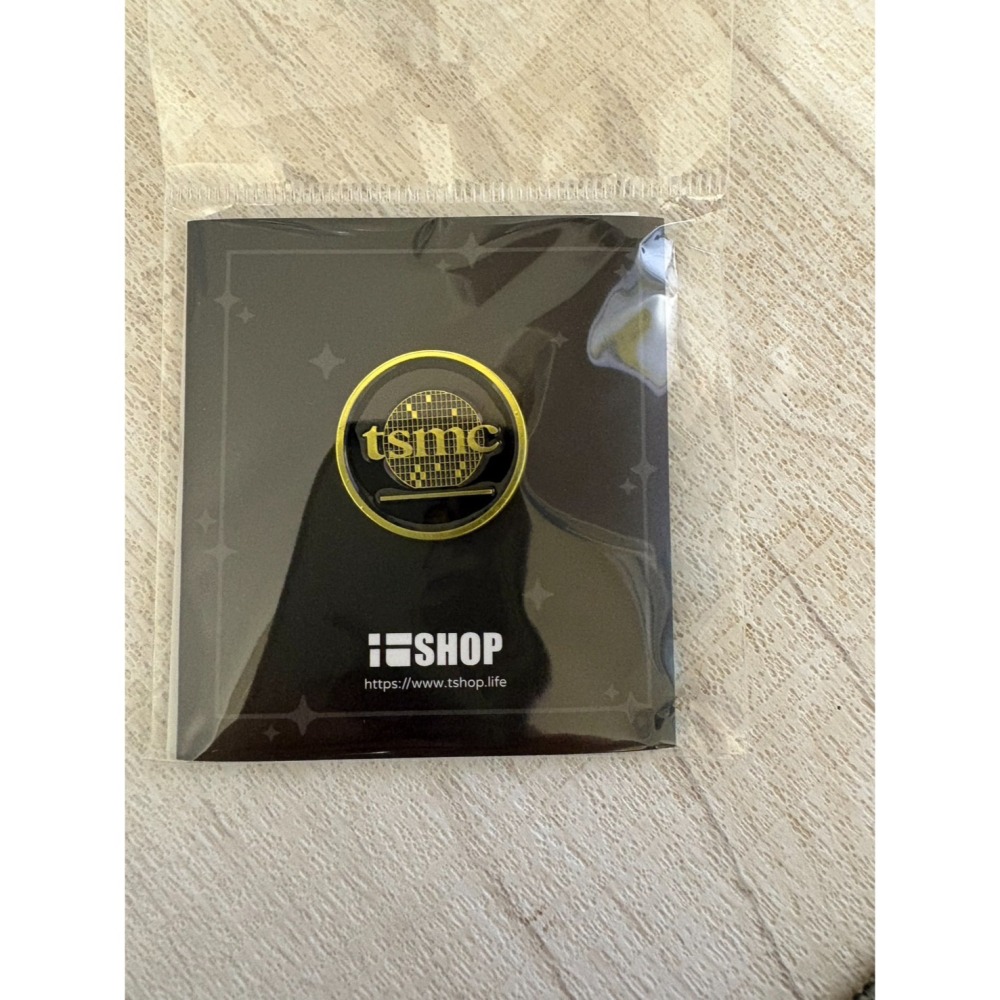 tsmc 台積電 磁吸式金屬徽章 限定款徽章 全新現貨-細節圖5