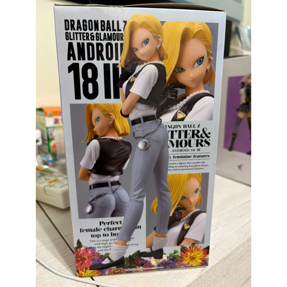 七龍珠 G&G ANDROID18 人造人18號 III B款 皮衣 深色牛仔褲 第三彈(代理版)-細節圖3