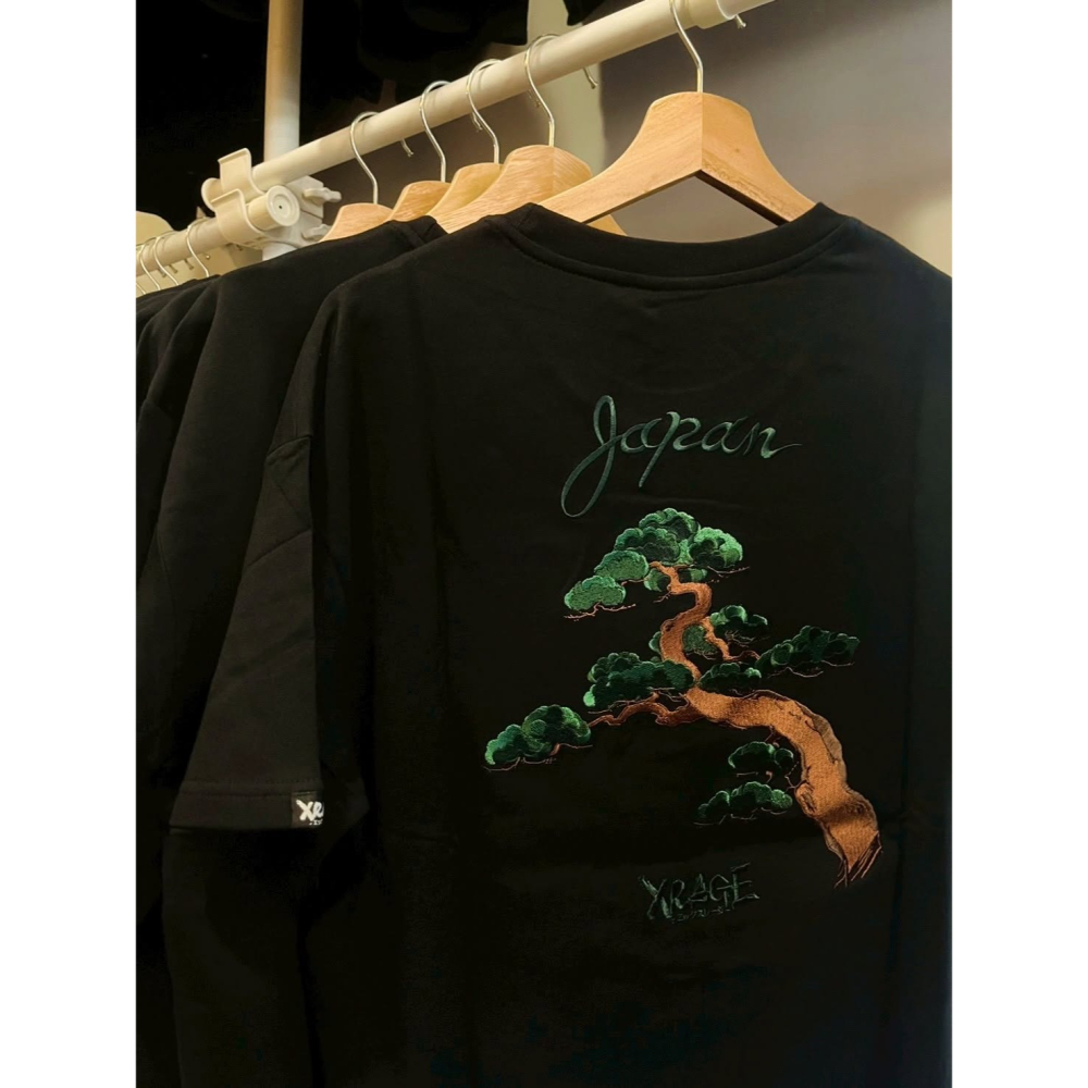 XRAGE 台南限定快閃 松柏 限量 聯名 刺繡 短T 刺繡短T XL 3XL-細節圖2