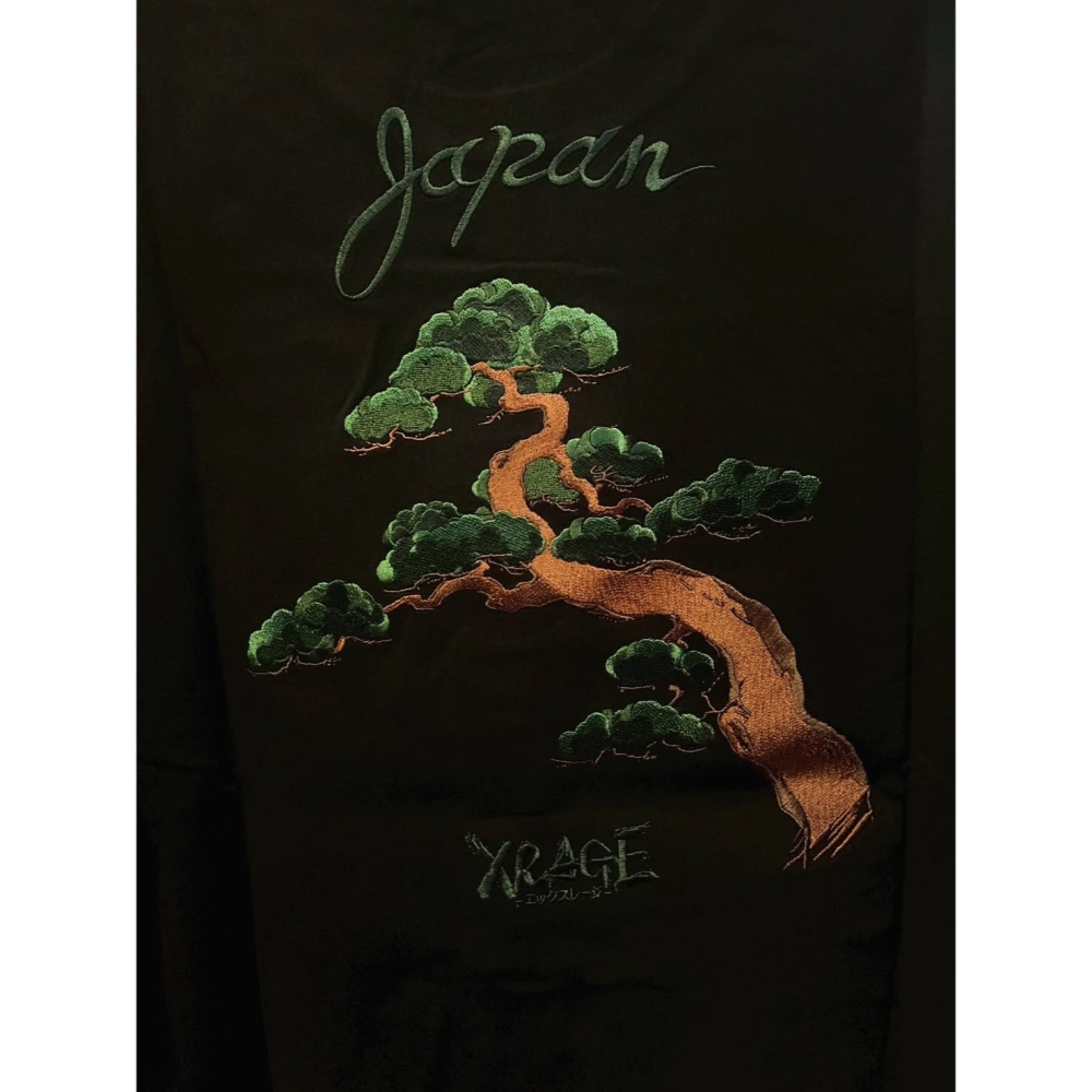 XRAGE 台南限定快閃 松柏 限量 聯名 刺繡 短T 刺繡短T XL 3XL-細節圖3