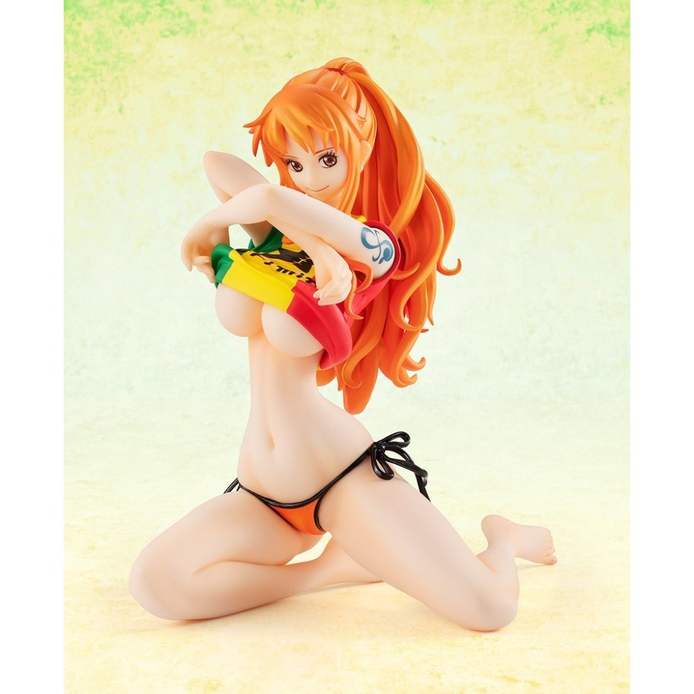 全新未拆封 P.O.P 海賊王 POP bb 娜美 泳裝 Ver.BB Rasta color 牙買加 三色-細節圖2
