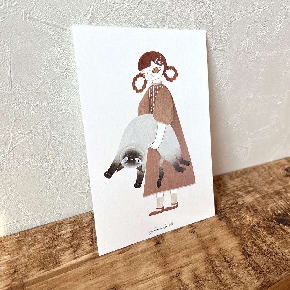 擁抱貓的日子 | 振作一點 / 明信片-細節圖4