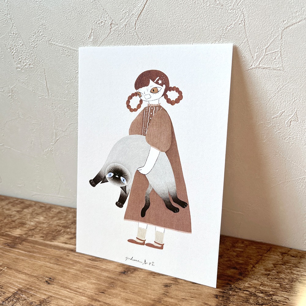 擁抱貓的日子 | 振作一點 / 明信片-細節圖5