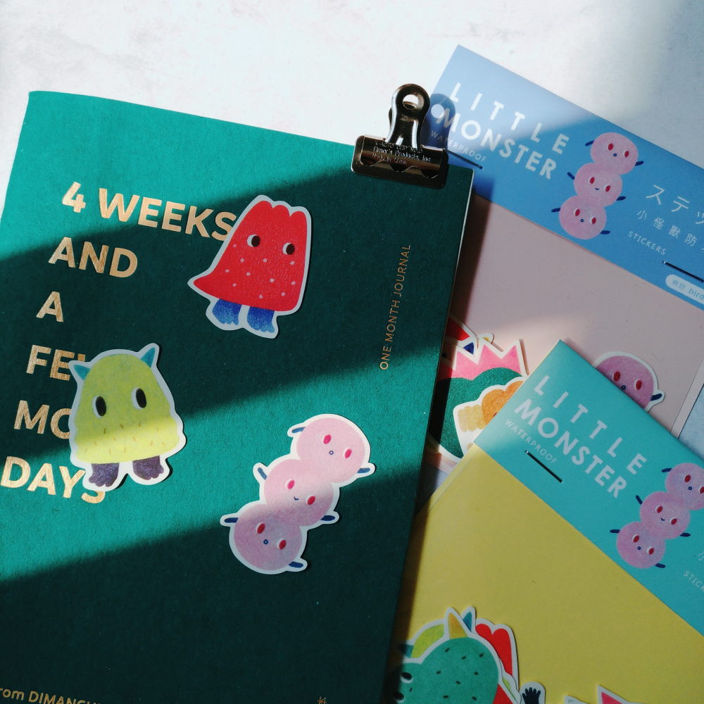 小怪獸2 貼紙組合 (9入/防水)-細節圖3