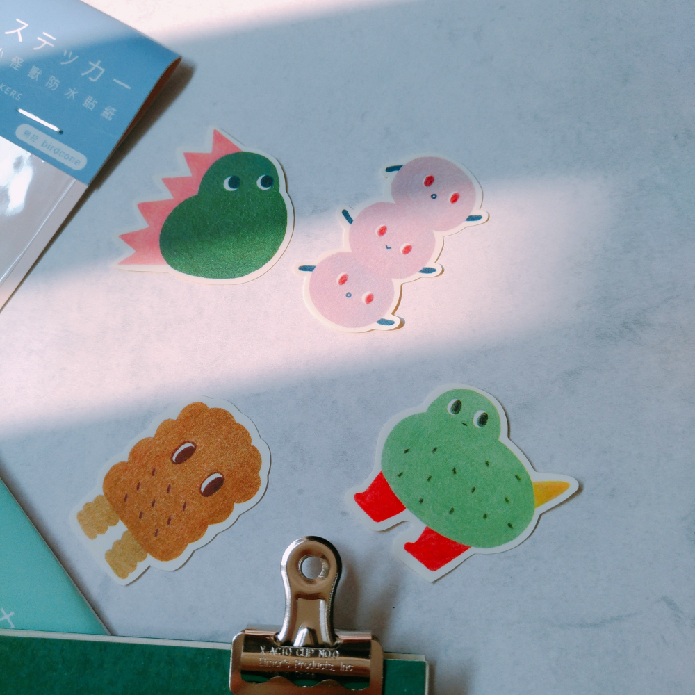 小怪獸2 貼紙組合 (9入/防水)-細節圖4