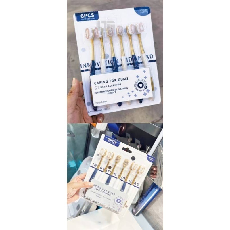 雙色絲柔軟毛牙刷組-6入-細節圖5