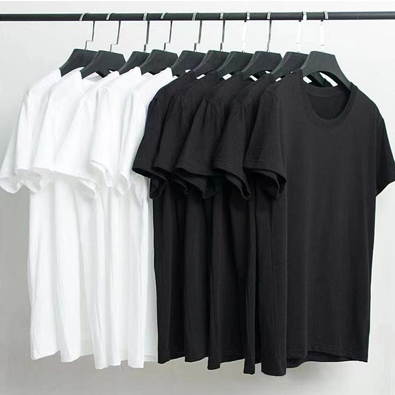 【D.studio】韓版基本款素色寬鬆短袖上衣 衣服 男裝 t恤 短袖t恤 上衣【T508】-細節圖2