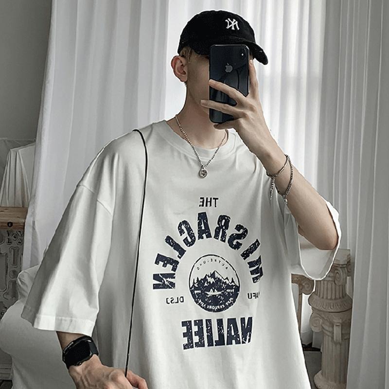 【D.studio】韓版男款潮牌風時尚短袖t恤 衣服 男裝 t恤 短袖t恤 上衣【T529】-細節圖5