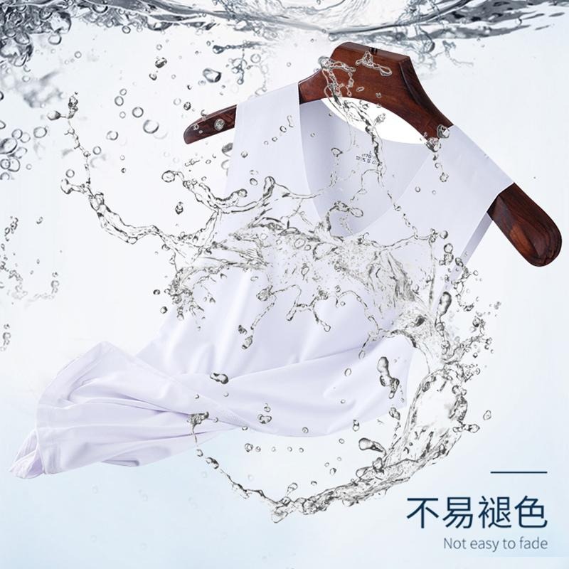 【D.studio】韓版薄款男冰絲無痕背心 背心 男服 女裝 上衣【V311】-細節圖3