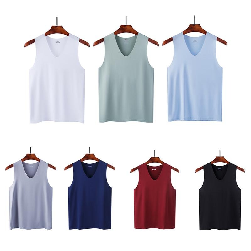 【D.studio】韓版薄款男冰絲無痕背心 背心 男服 女裝 上衣【V311】-細節圖9