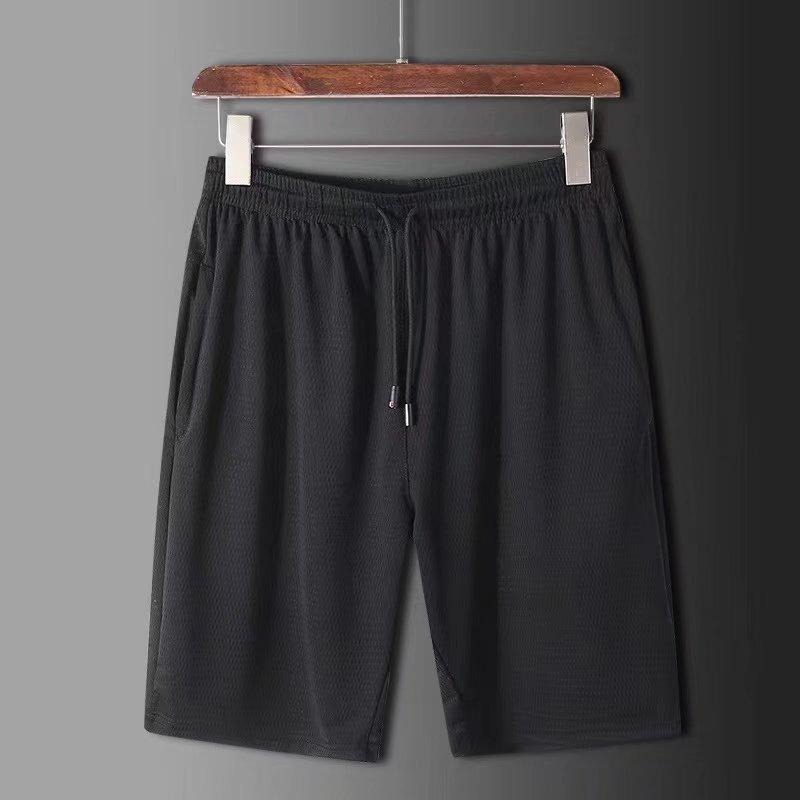 【D.studio】韓版寬鬆五分薄款冰絲運動短褲 短褲 褲子 男裝【P242】-細節圖4