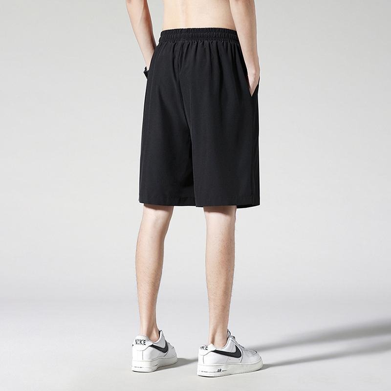 【D.studio】韓版冰絲寬鬆休閒短褲 短褲 褲子 男裝【P260】-細節圖5