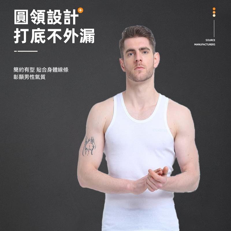 【D.studio】韓版緊身彈性基本運動背心 小可愛 背心 衣服 男裝 上衣【V308】-細節圖2