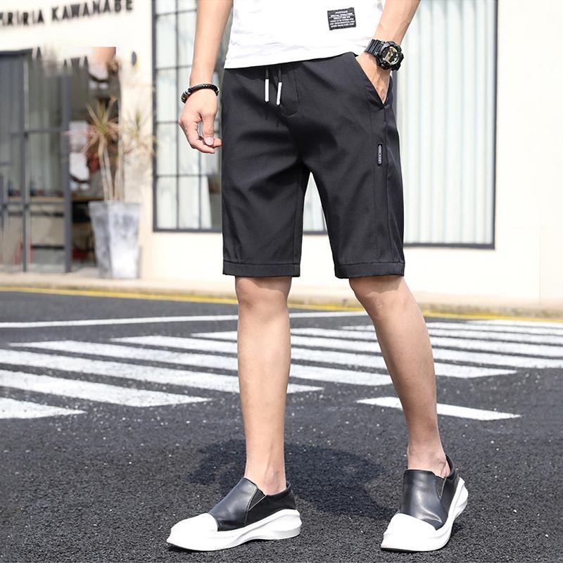 【D.studio】韓版夏季冰絲超薄款速乾寬鬆運動短褲 短褲 褲子 男裝【P240】-細節圖7