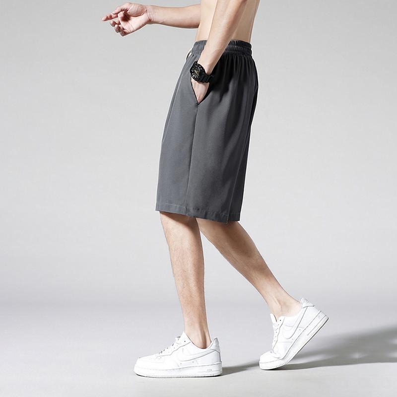 【D.studio】韓版男款綁帶運動五分褲 短褲 褲子 男裝【P260】-細節圖3